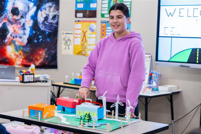Students present science projects